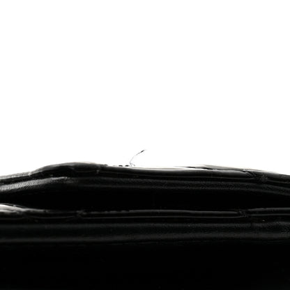 Chanel Patent Quilted Large Brilliant Flap Wallet Black 12 of 12