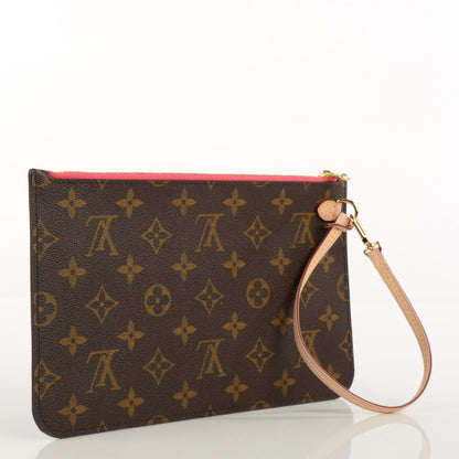 Louis Vuitton Monogram Neverfull MM GM Pochette Pivoine 3 of 7