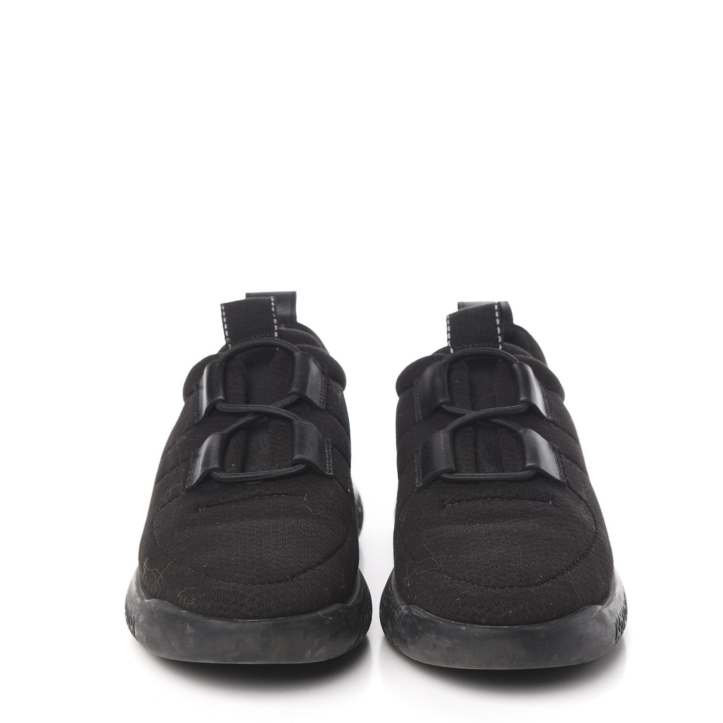 Mesh Technical Canvas Womens Team Sneakers 38 Black