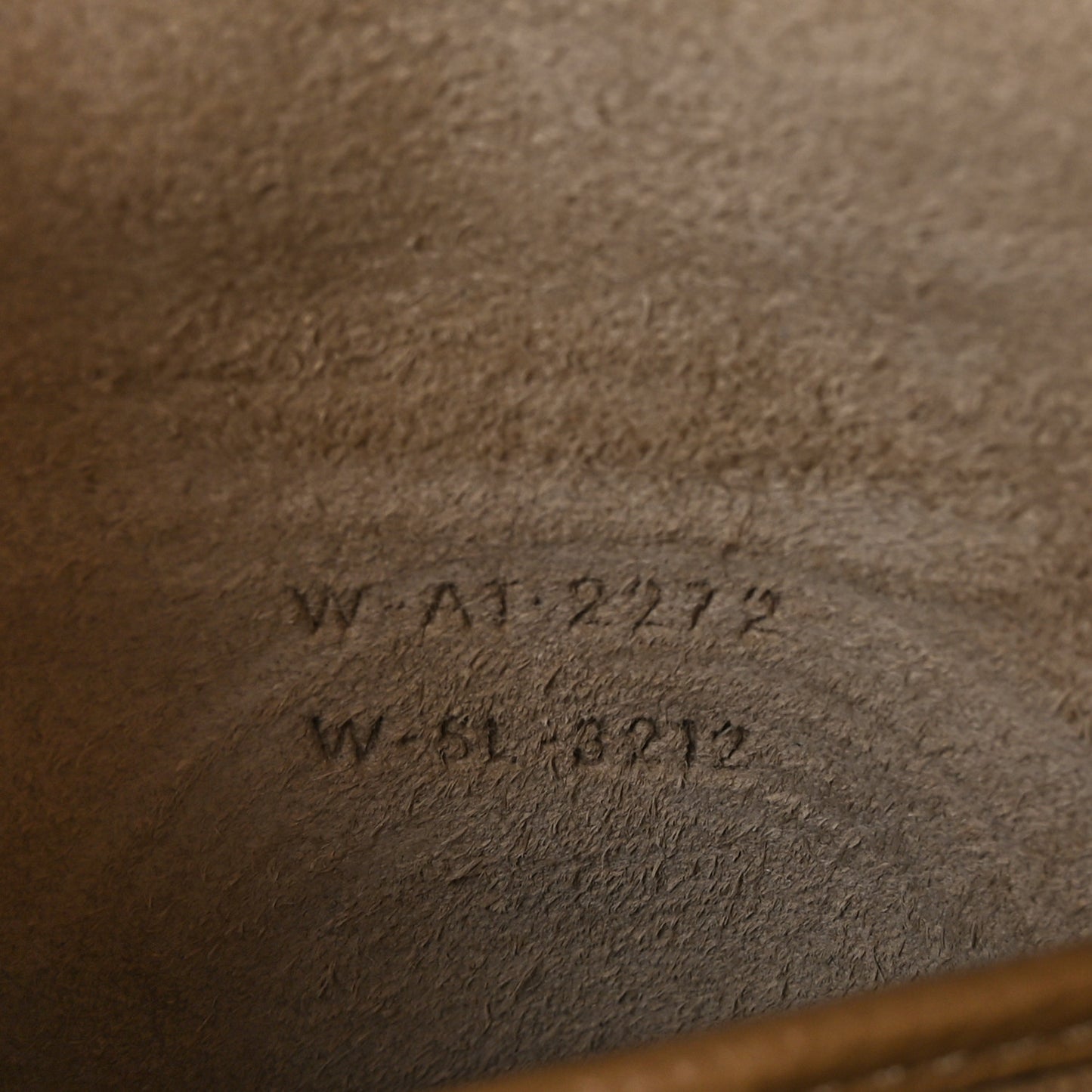 Drummed Calfskin Nano Luggage Dune