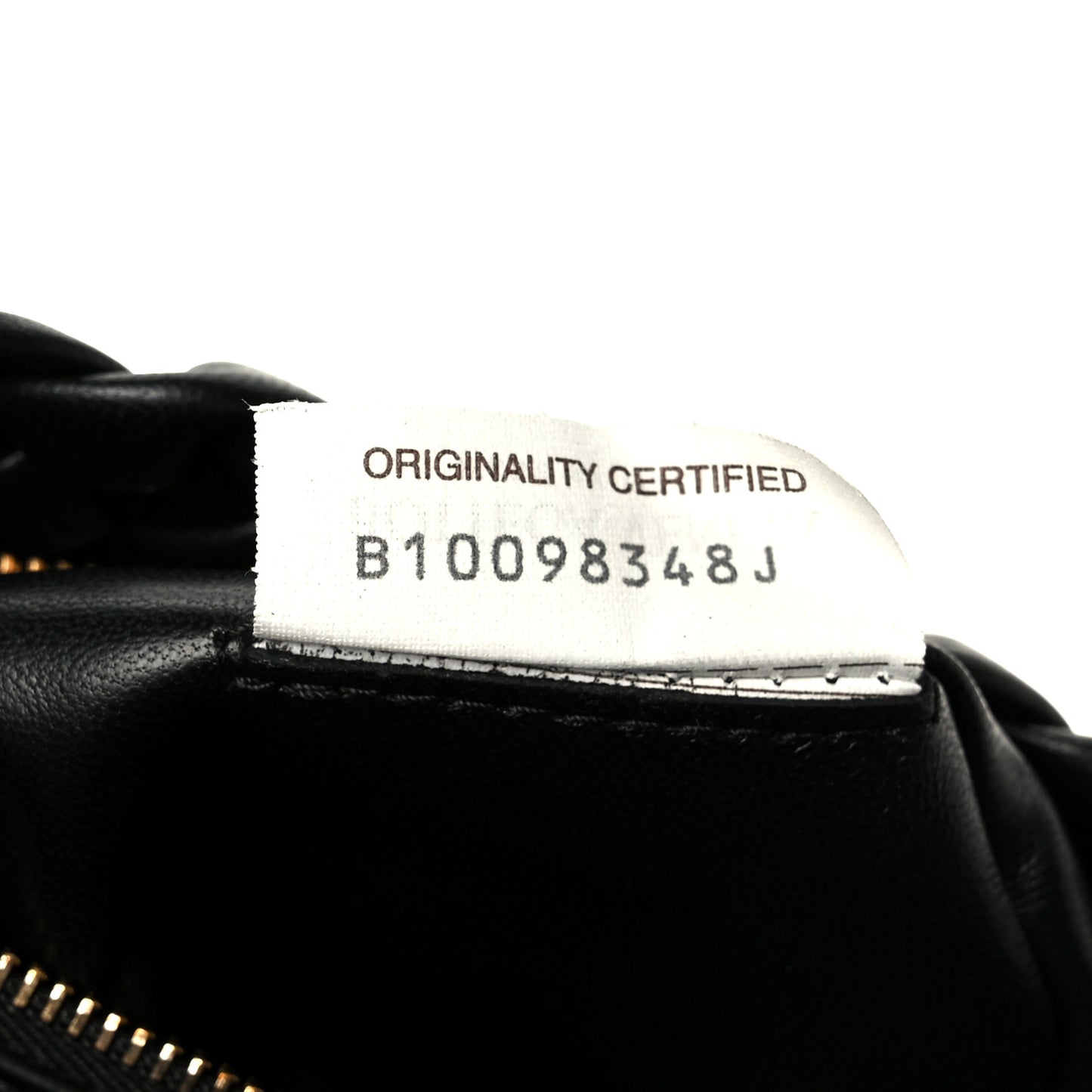 Nappa Intrecciato Small Cobble Messenger Bag Black