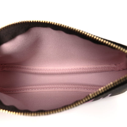 Louis Vuitton Monogram V Porto Cervo Mini Pochette Accessories Rose Ballerine 5 of 11