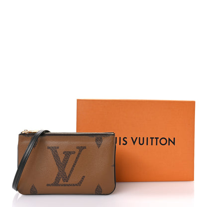 Louis Vuitton Reverse Monogram Giant Double Zip Pochette 11 of 11