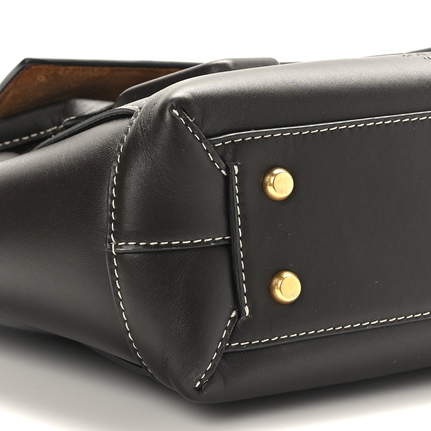 Bottega Veneta French Calfskin Maxi Intrecciato Small Arco Black 9 of 9