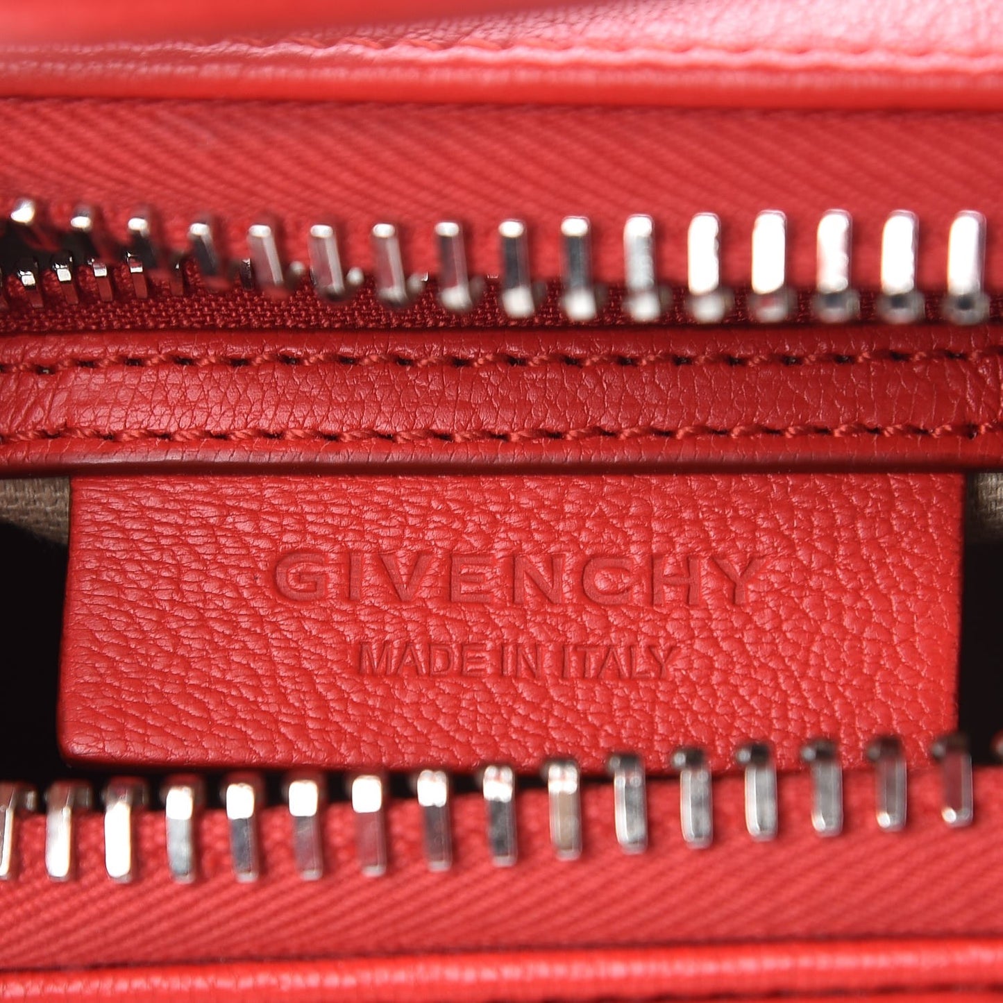 Sugar Goatskin Mini Antigona Red