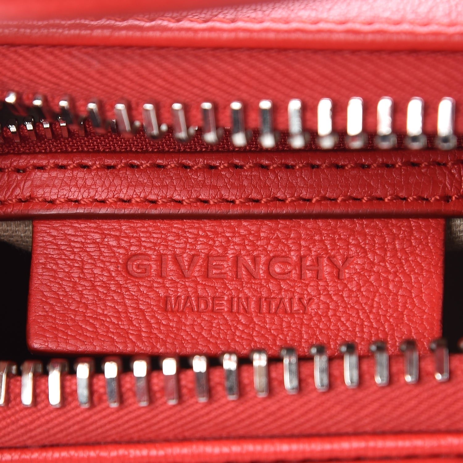 Givenchy Sugar Goatskin Mini Antigona Red 7 of 17