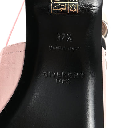 Givenchy Calfskin G Chain Slingback Mules 37.5 Blush Pink 7 of 10