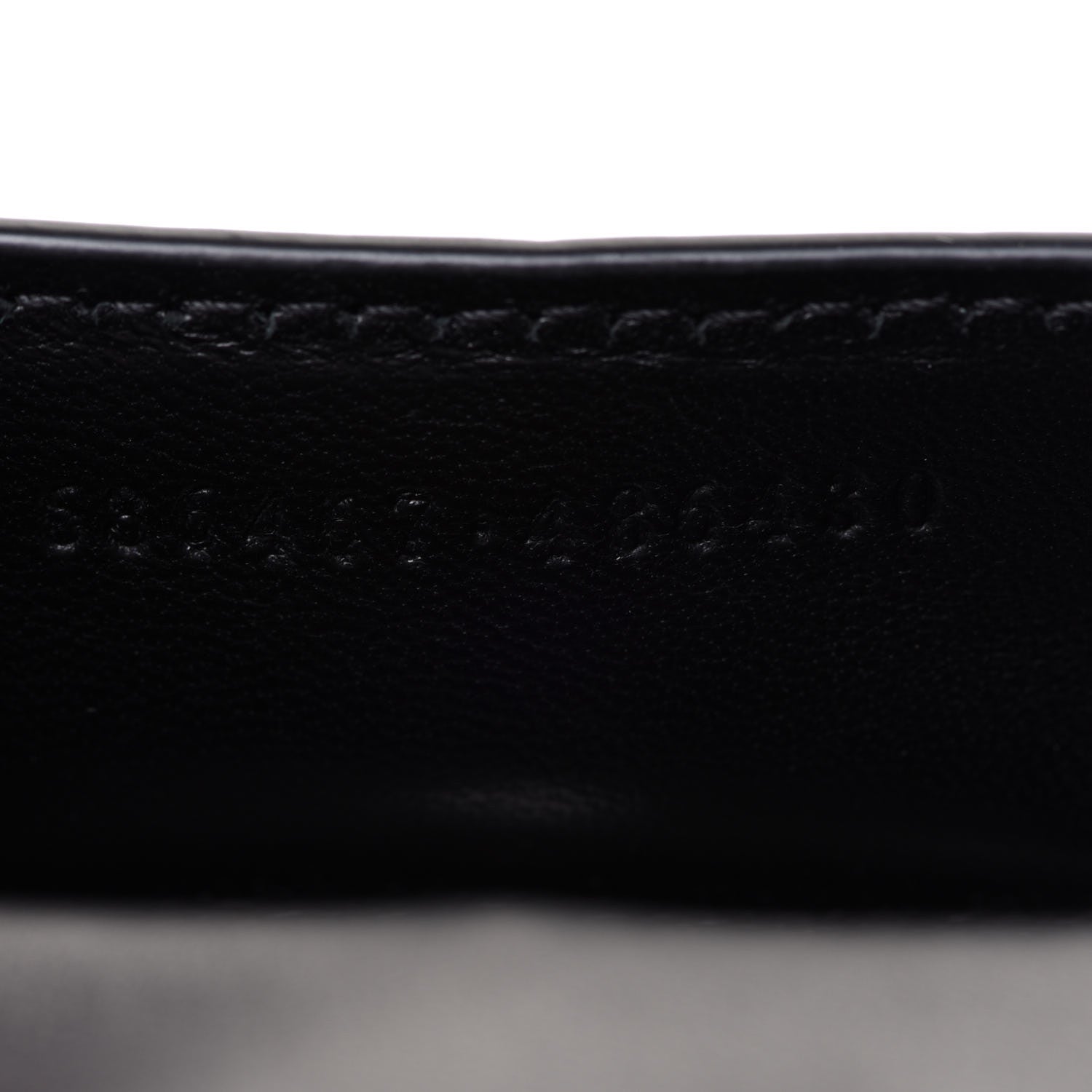 Alexander McQueen Shiny Calfskin Crocodile Embossed Skull Air Pod Case Black 5 of 7