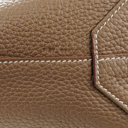 Hermes Taurillon Clemence Double Sens 45 Reversible Tote Orange Etoupe 8 of 8