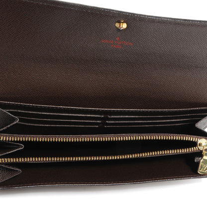 Louis Vuitton Damier Ebene Sarah Wallet 5 of 7