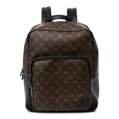 Louis Vuitton Monogram Macassar Dean Backpack 1 of 11