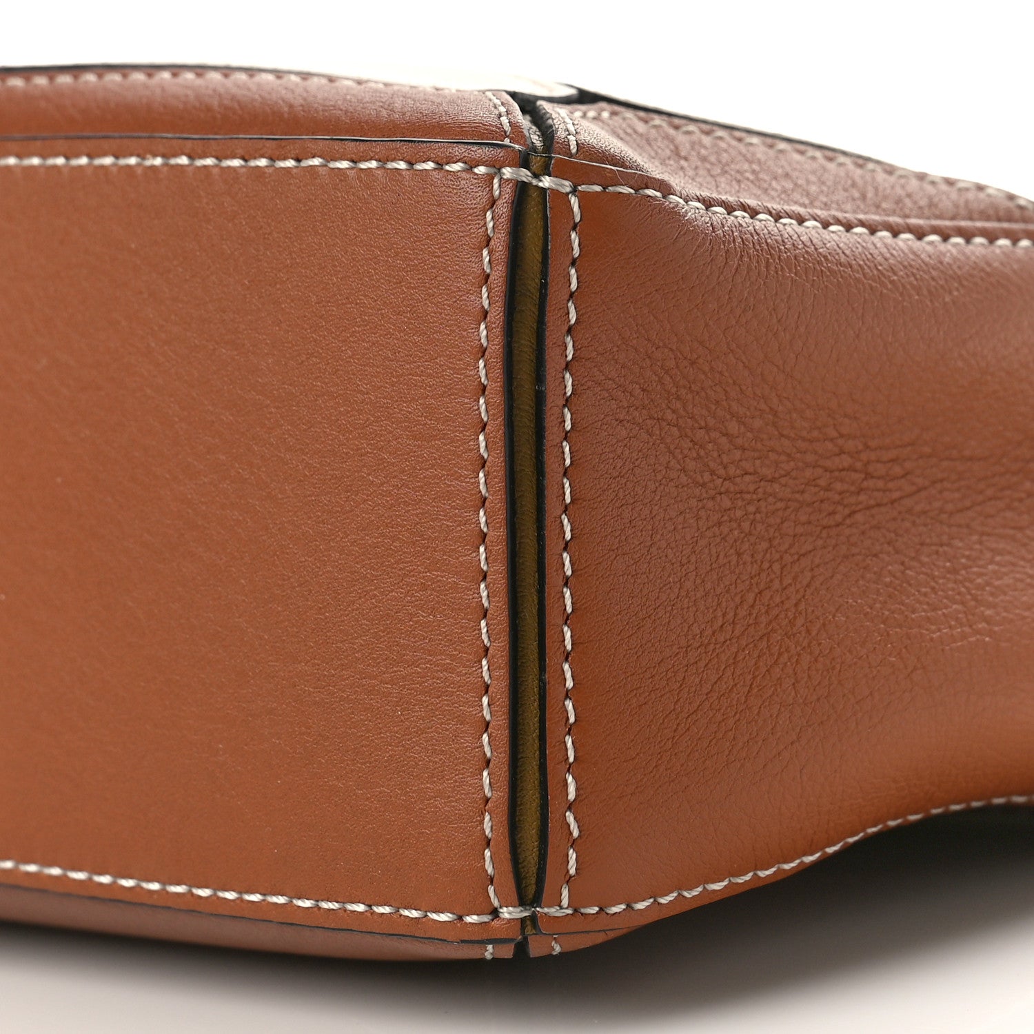 Loewe Calfskin Mini Puzzle Bag Ochre 8 of 8