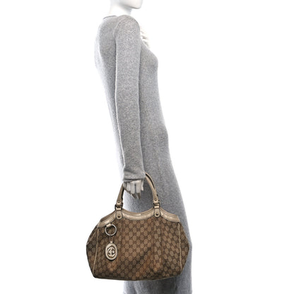 Gucci Monogram Medium Sukey Tote Off White 2 of 11