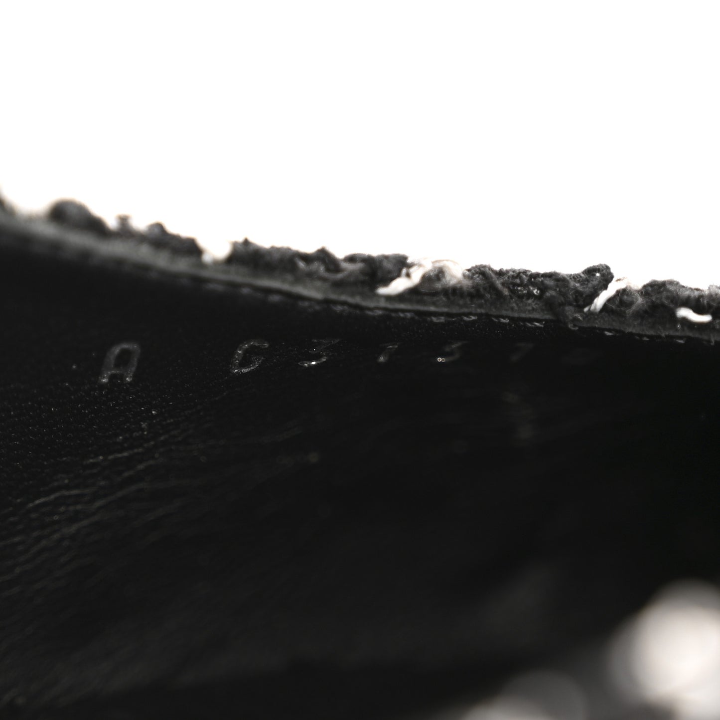 Tweed Grosgrain Cap Toe CC Slingback Pumps 39 Black White