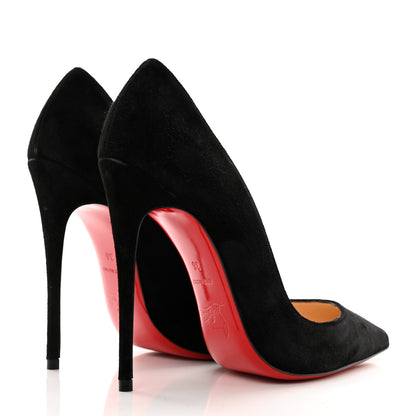 Christian Louboutin Suede So Kate 120 Pumps 36 Black 5 of 8