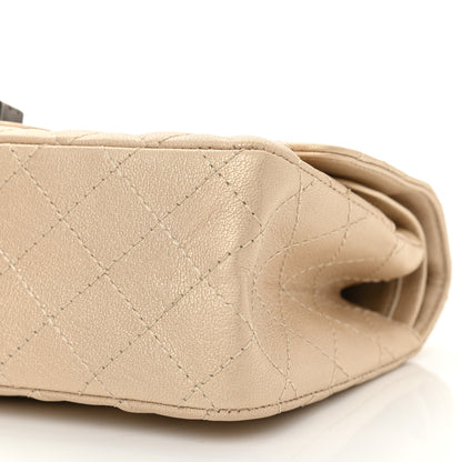 Chanel Metallic Sheepskin Quilted 2.55 Reissue 225 Flap Beige 9 of 9