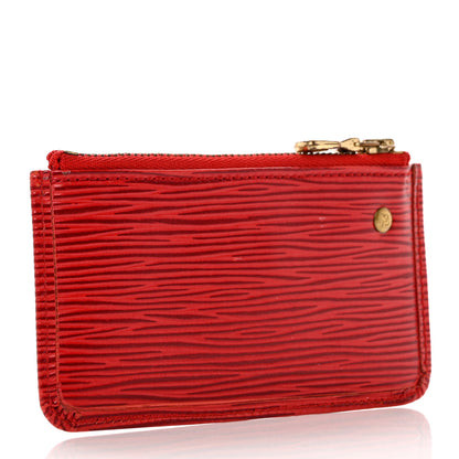 Louis Vuitton Epi Key Pouch Castillan Red 3 of 7