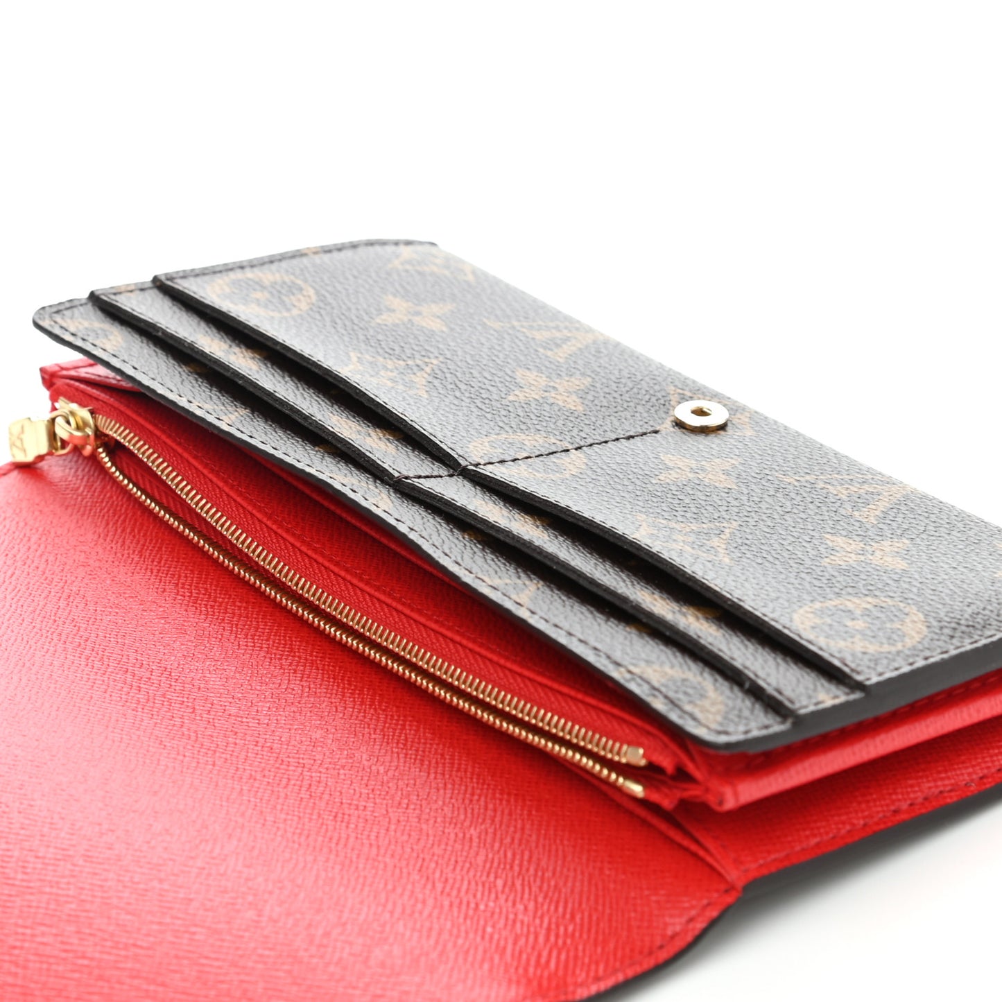 Monogram 2020 Christmas Animation Sarah Wallet Coquelicot