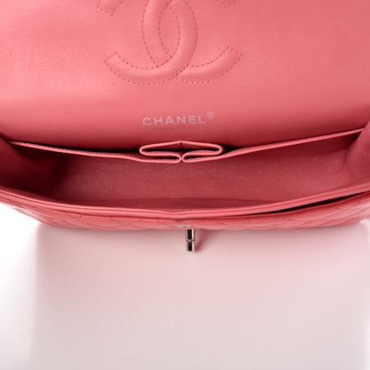 Chanel Lambskin Quilted Medium Double Flap Pink 5 of 9