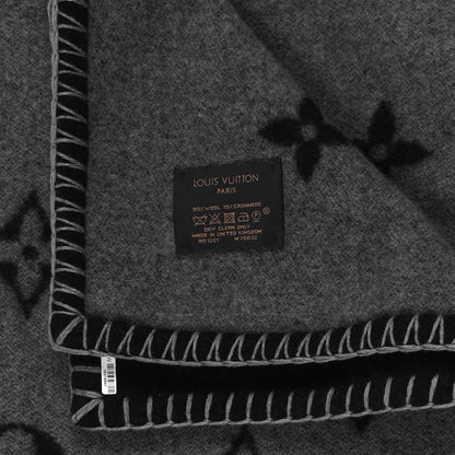 Louis Vuitton Wool Monogram Eclipse Blanket 3 of 3