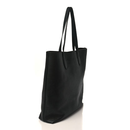 Burberry Grainy Calfskin Remington Tote Black 3 of 8