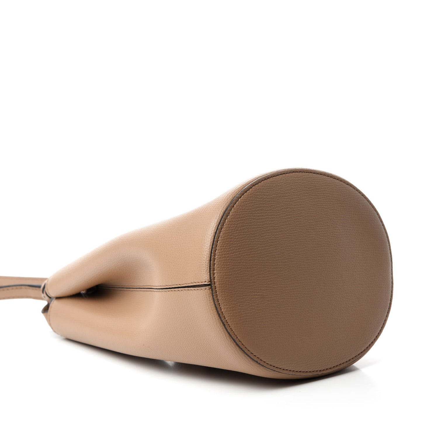 Calfskin Small Lorne Bucket Crossbody Natural