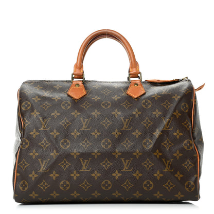 Louis Vuitton Monogram Speedy 35 1 of 20