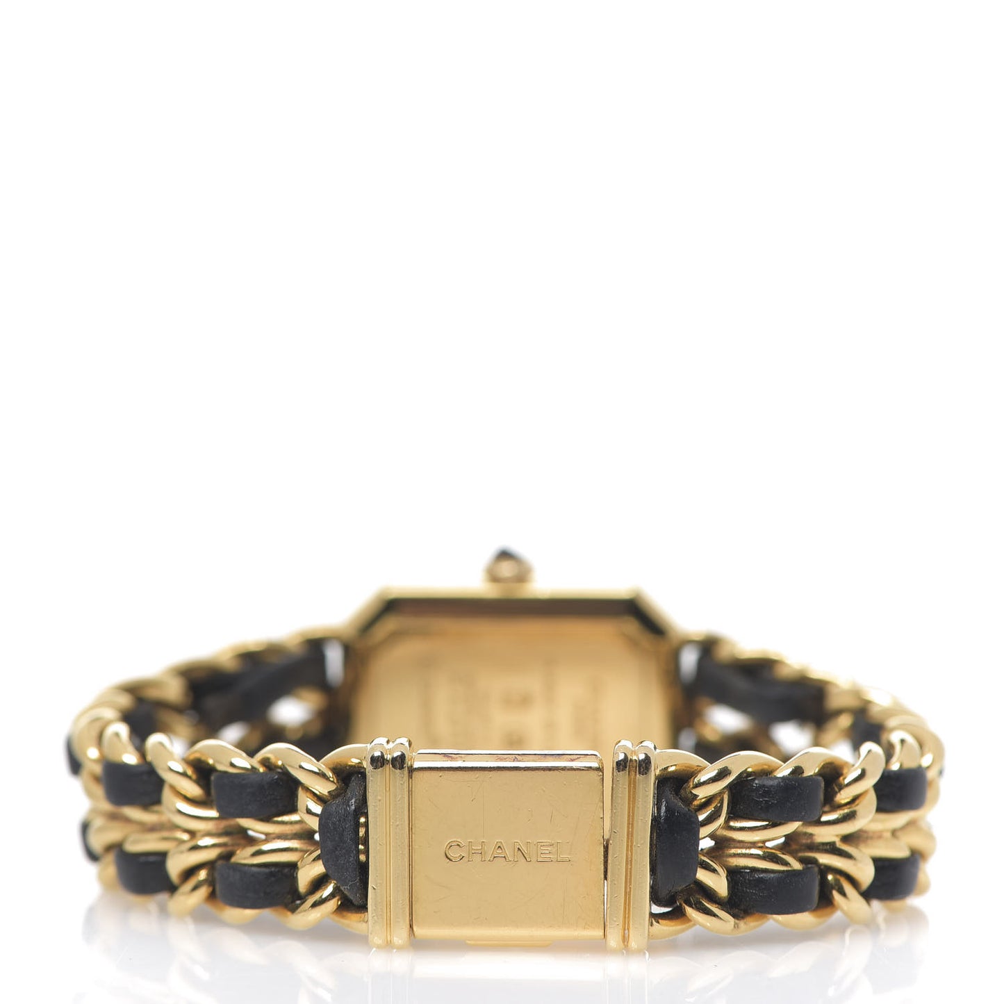 Stainless Steel Lambskin 20mm Chain Premiere Quartz Watch Gold M