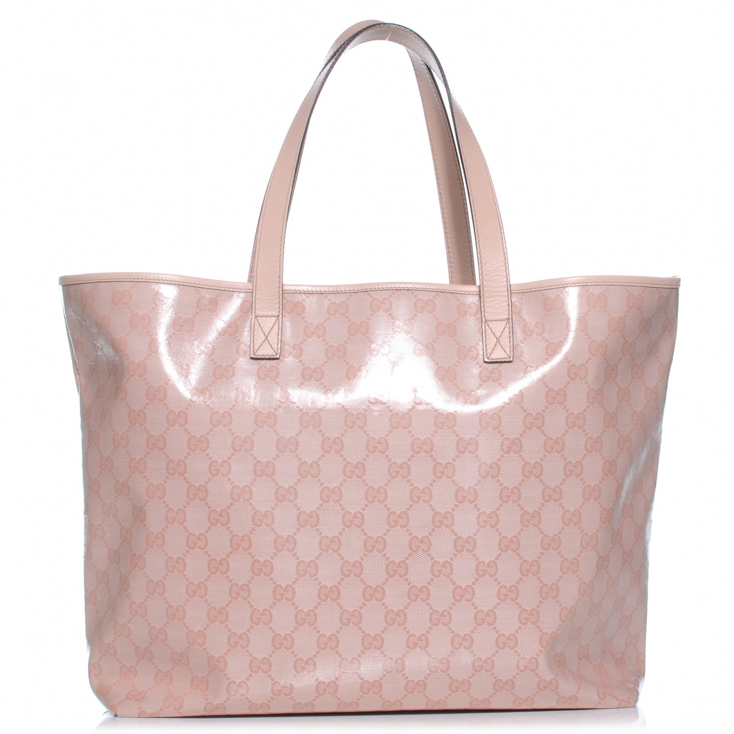 Crystal Monogram Large Joy Tote Blush