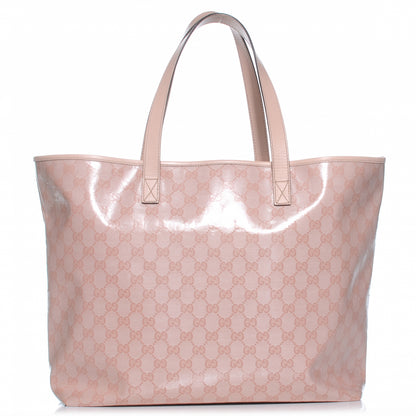 Gucci Crystal Monogram Large Joy Tote Blush 1 of 7
