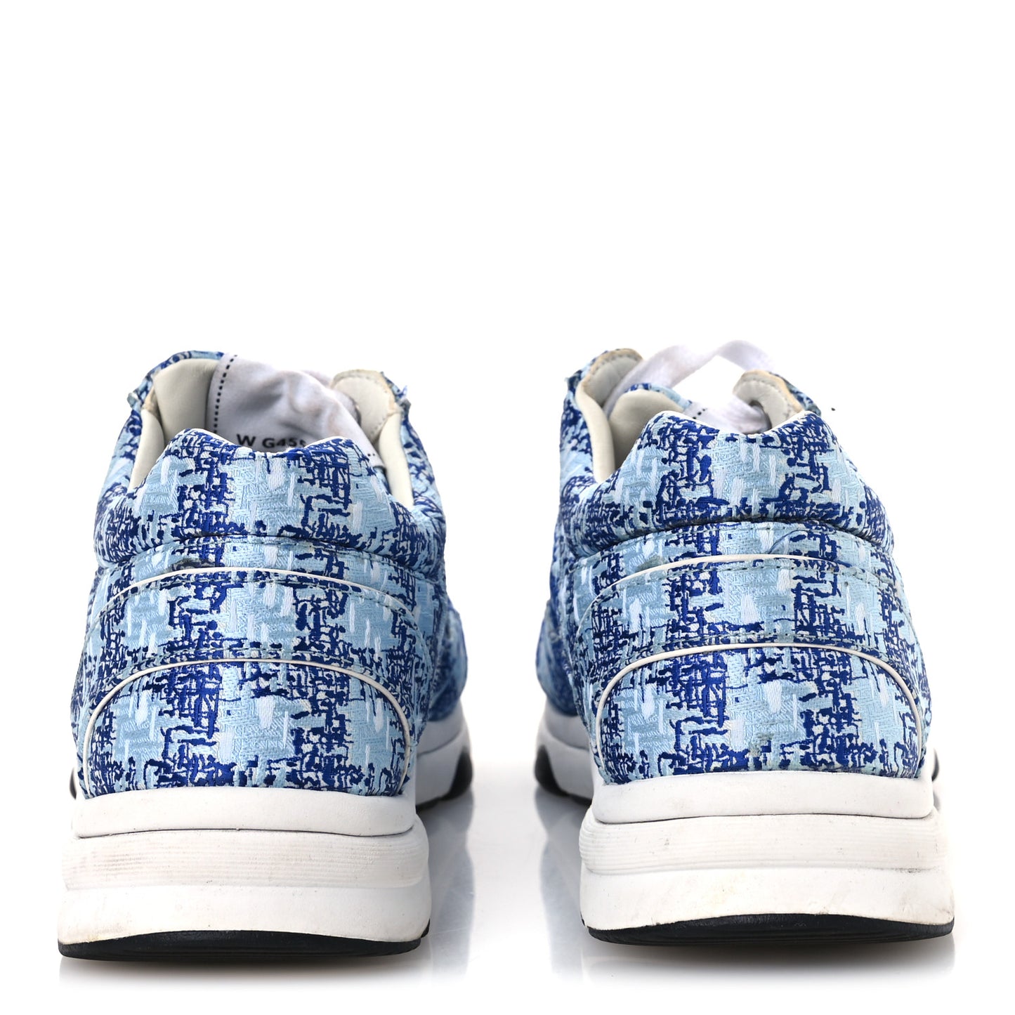 Tweed CC Sneakers 36.5 Blue White