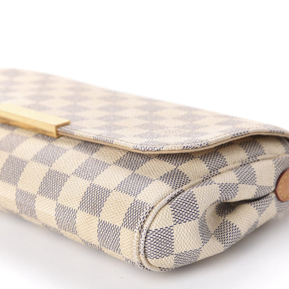 Louis Vuitton Damier Azur Favorite MM 7 of 12