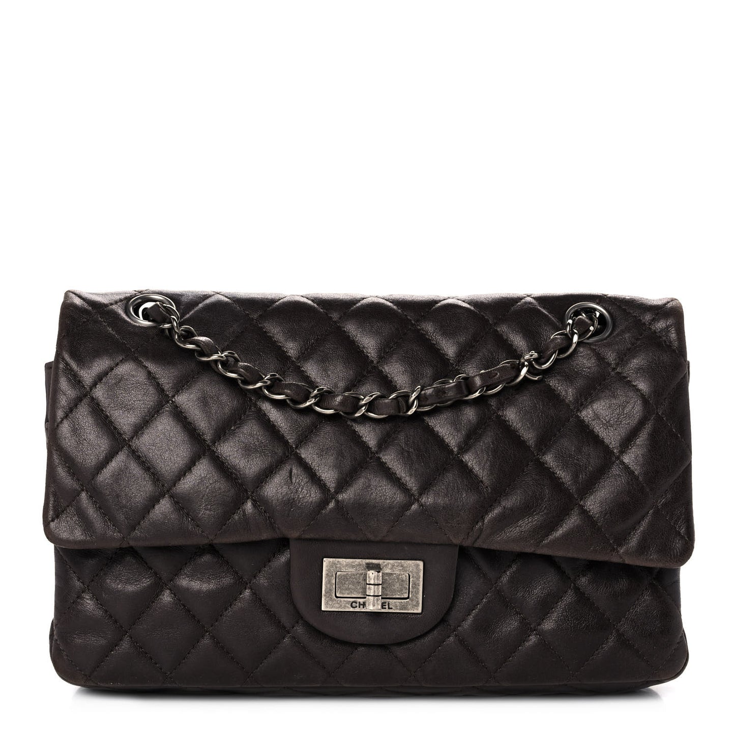 Calfskin Quilted 2.55 Reissue 226 Flap Brown