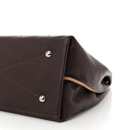 Louis Vuitton Mahina Carmel Hobo Chocolate 9 of 11
