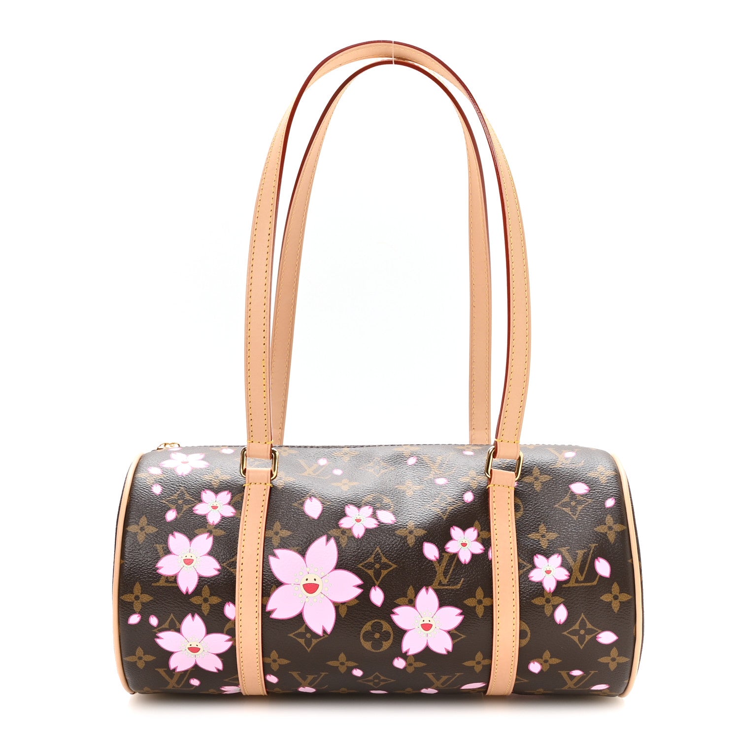 Louis Vuitton LV X TM Monogram Cherry Blossom Papillon Sakura Brown 1 of 10