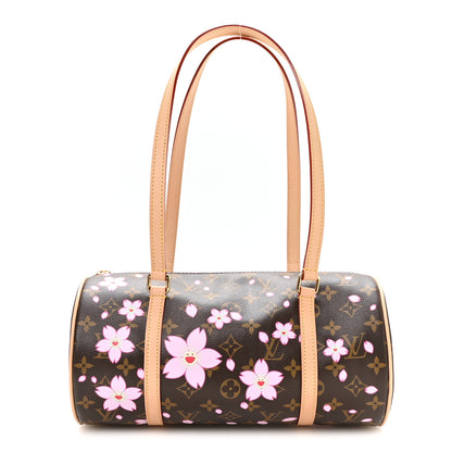 Louis Vuitton LV X TM Monogram Cherry Blossom Papillon Sakura Brown 1 of 10