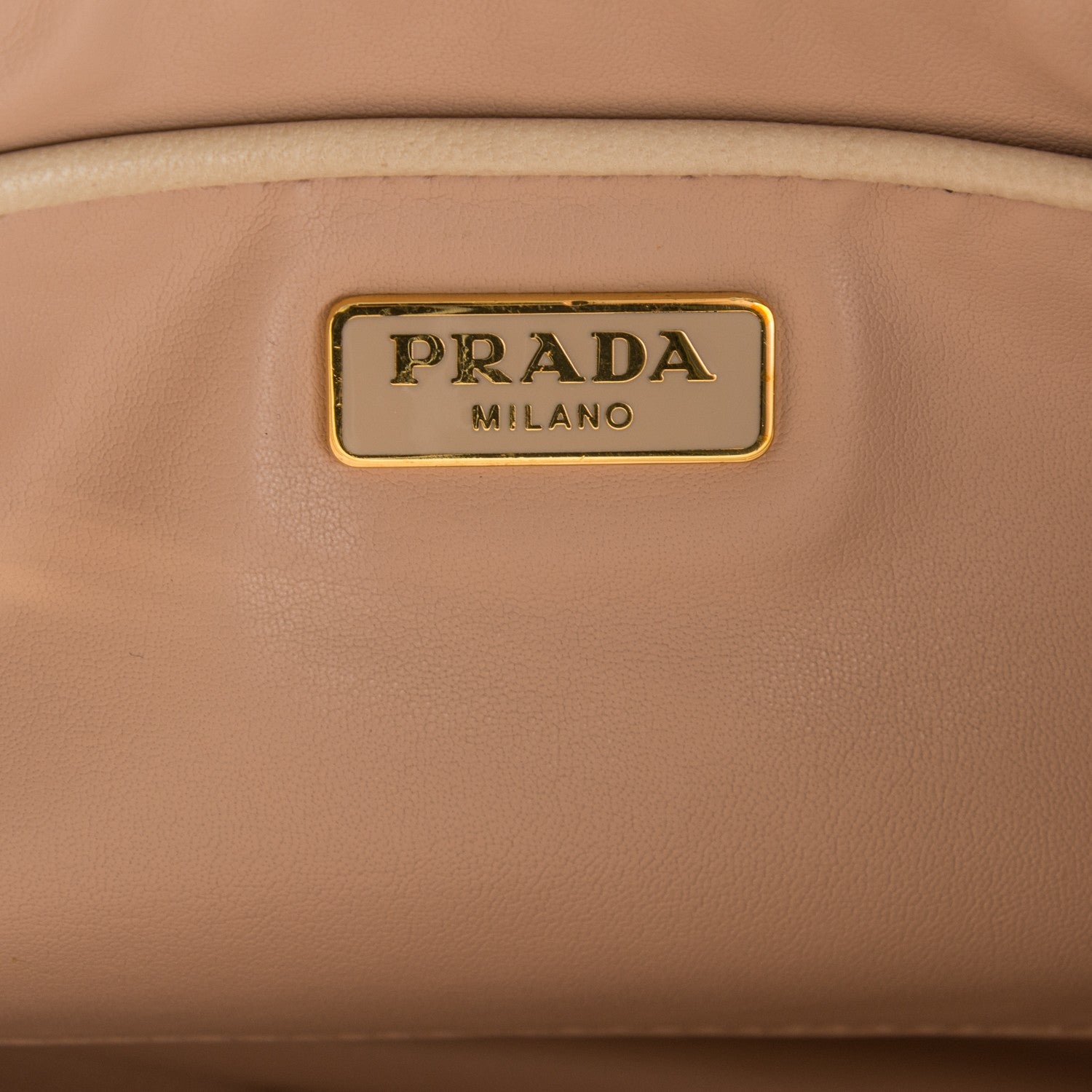 Prada Nappa Martini Zip Clutch Cera 7 of 10