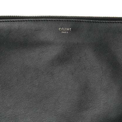 Celine Lambskin Small Trio Crossbody Bag Black 9 of 14