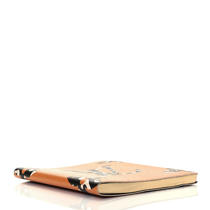 Louis Vuitton Monogram Giant Jungle Clemence Notebook MM Caramel 4 of 7