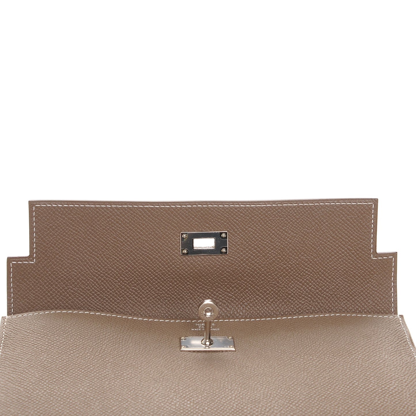 Epsom Kelly Longue Wallet Etoupe