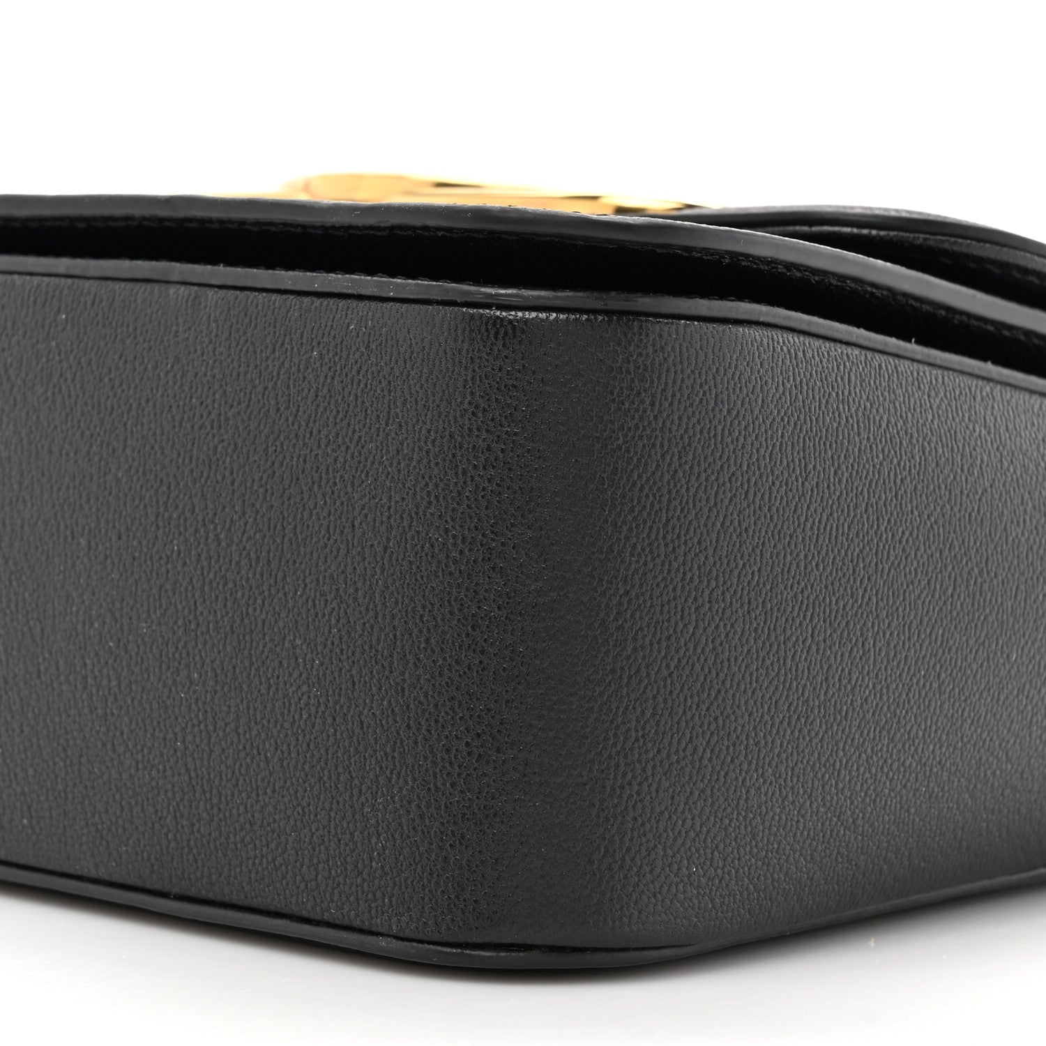 Lanvin Calfskin 22 Logo Plaque Top Handle Bag Black 9 of 11