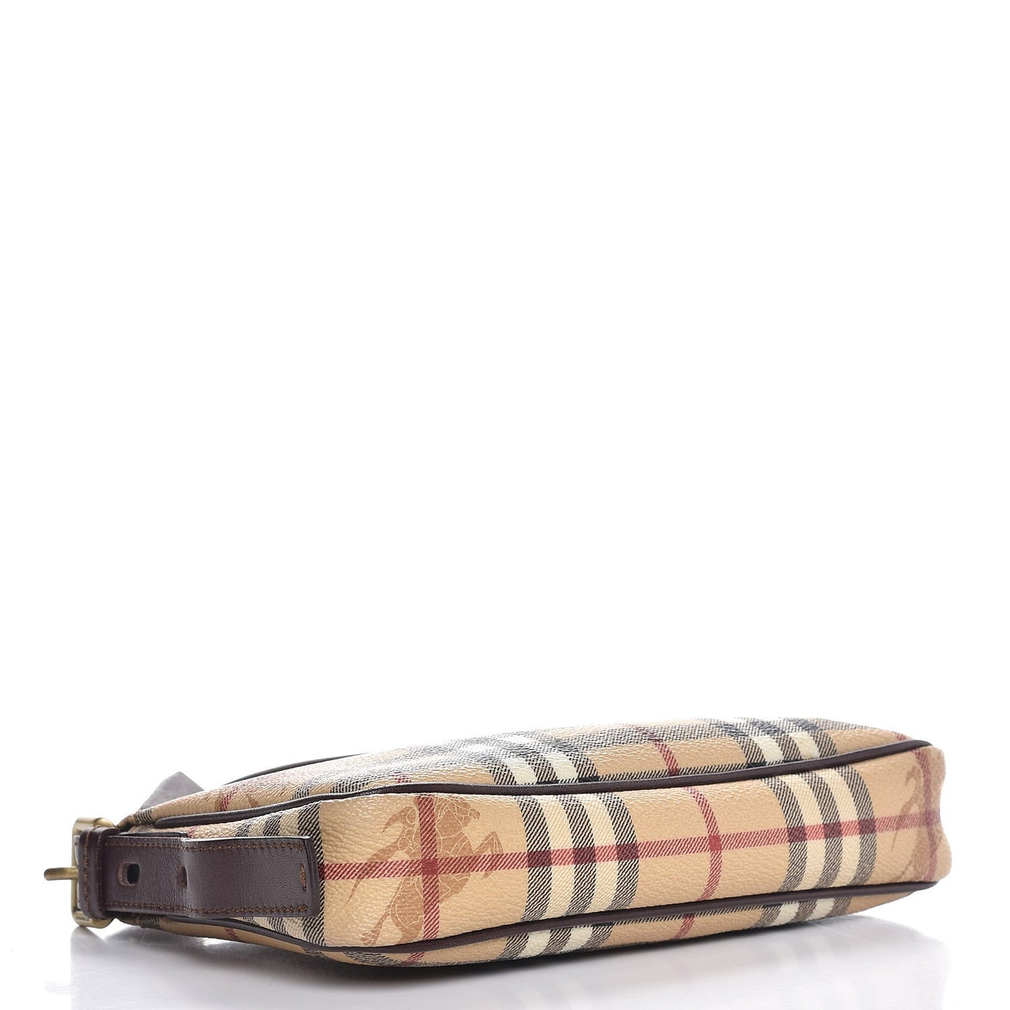 Haymarket Check Pochette Chocolate