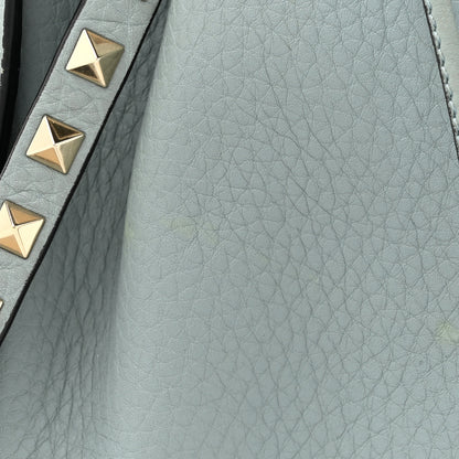Valentino Garavani Grained Calfskin Rockstud Bucket Bag Amadeus 7 of 15