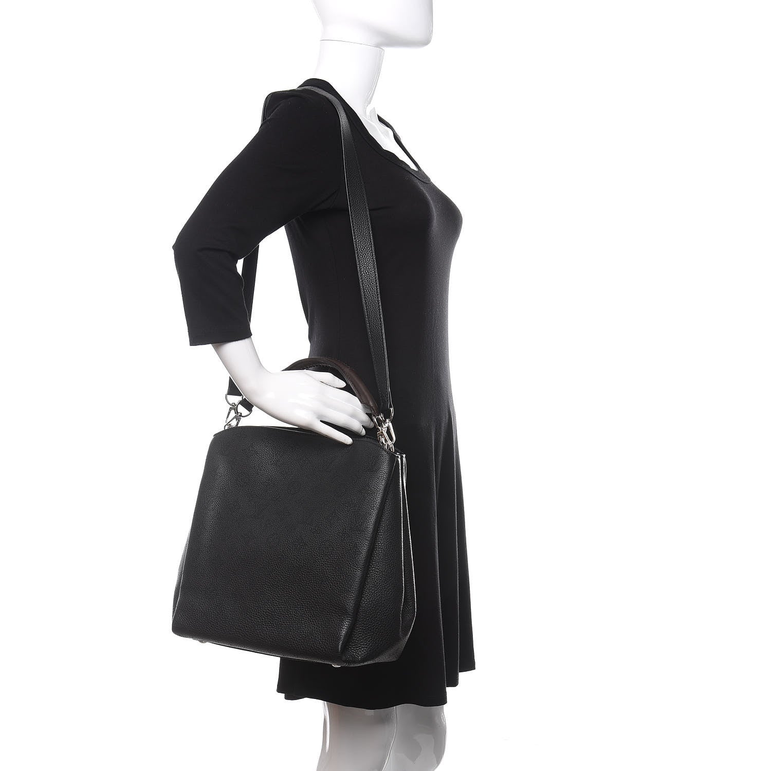 Louis Vuitton Mahina Babylone PM Black 2 of 10