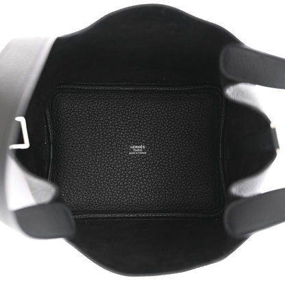 Hermes Taurillon Clemence Picotin Lock 18 PM Black 5 of 13