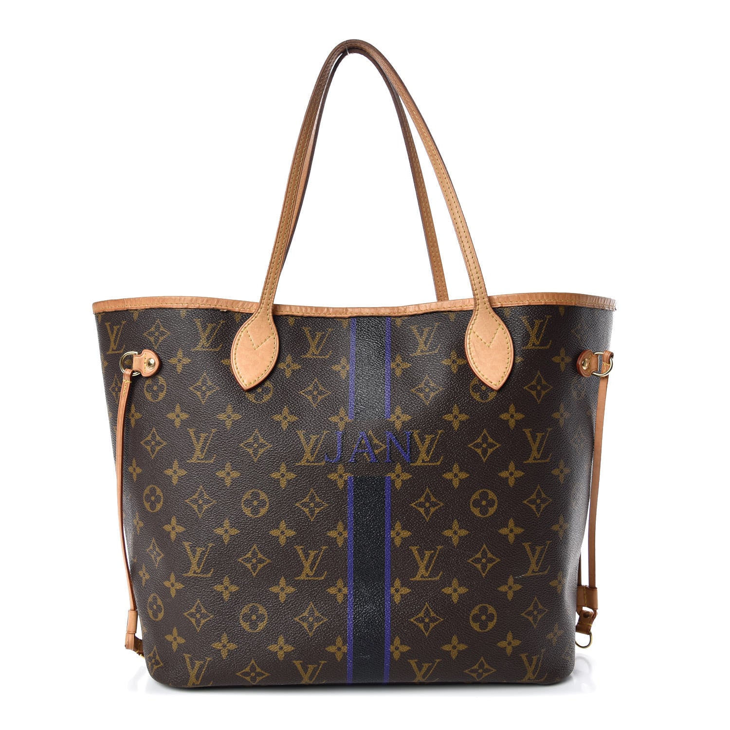 Louis Vuitton Monogram My LV Heritage Neverfull MM Voilet Black 1 of 21