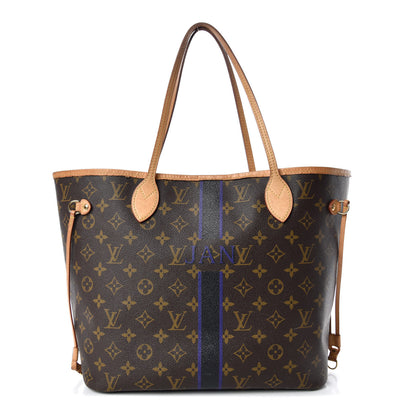 Louis Vuitton Monogram My LV Heritage Neverfull MM Voilet Black 1 of 21