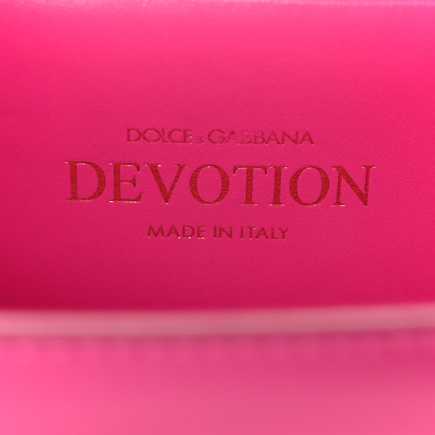 Dolce & Gabbana Smooth Calfskin Small Devotion Envelope Top Handle Bag Pink 7 of 10
