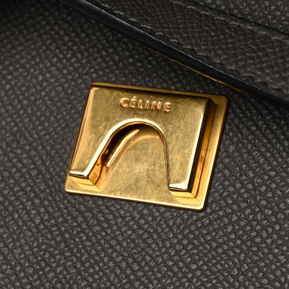 Celine Grained Calfskin Mini Belt Bag Grey 18 of 19