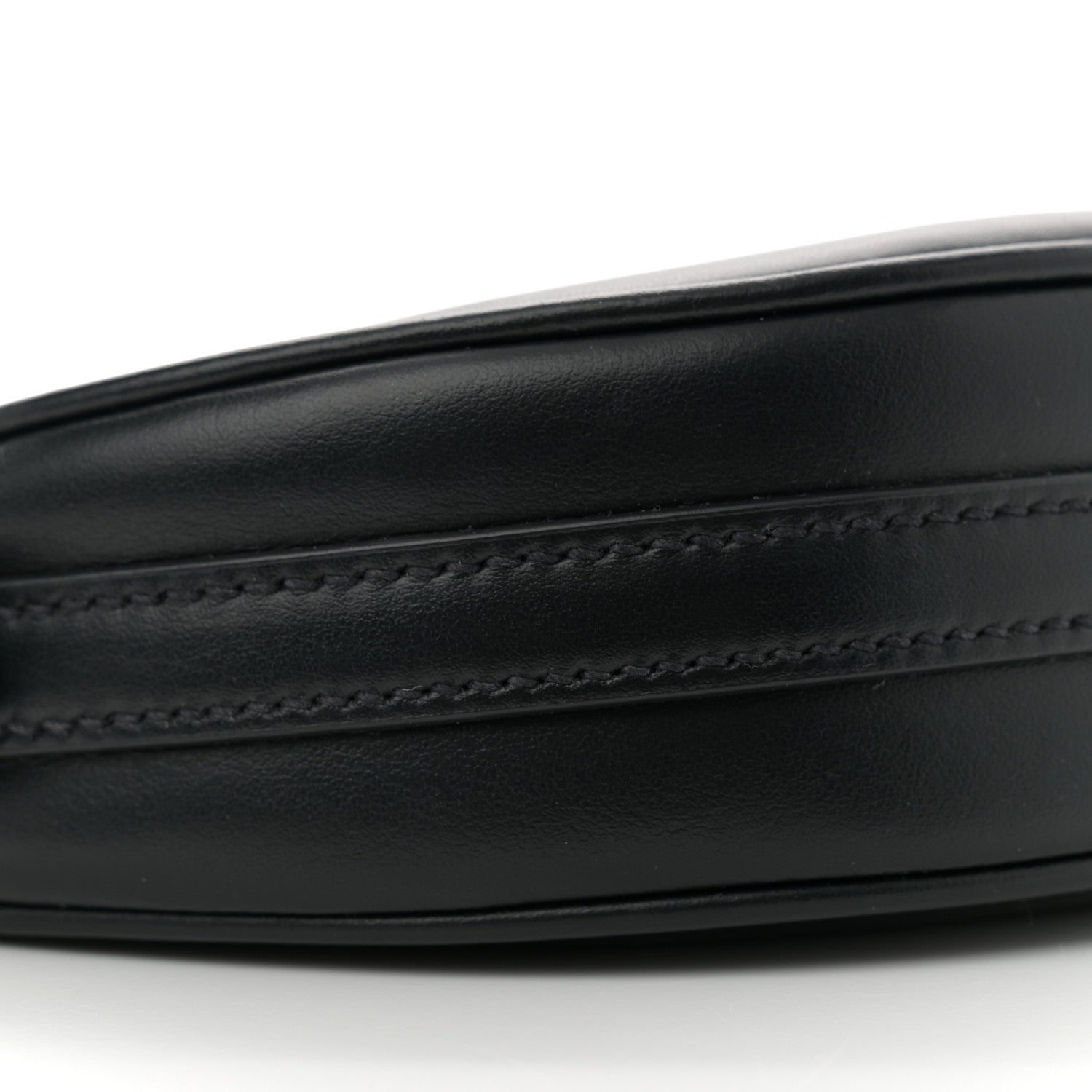 Prada Soft Calfskin Arque Shoulder Bag Black 9 of 11